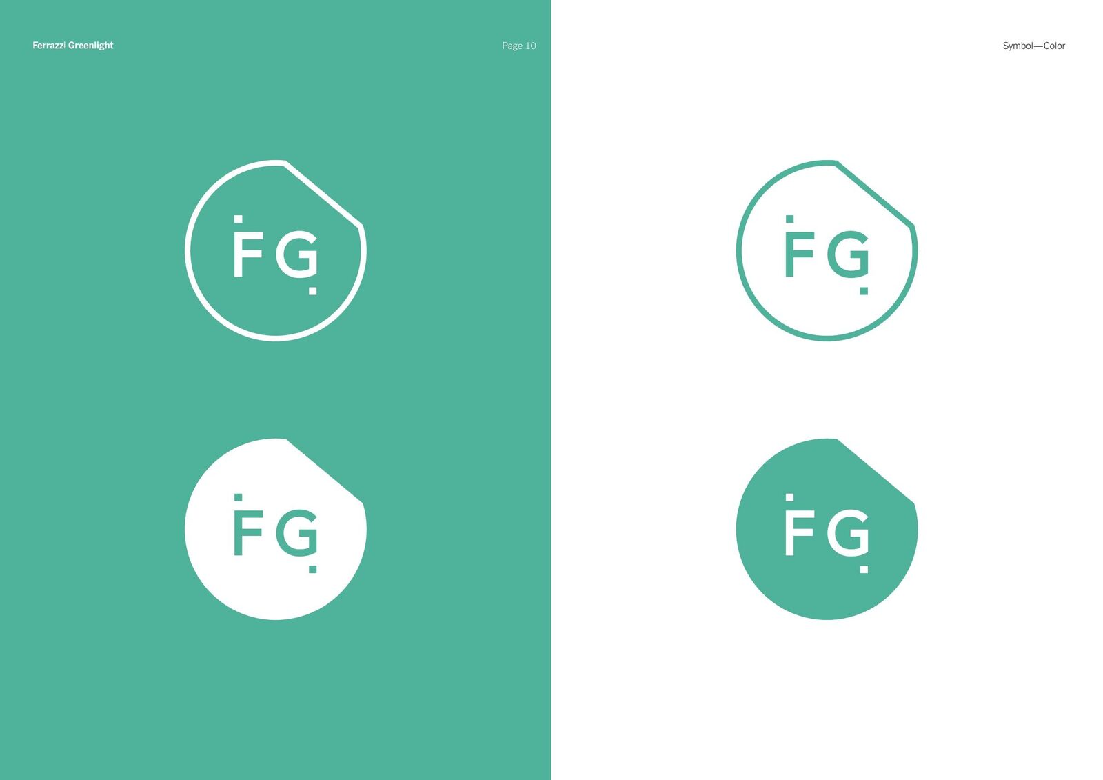 FG monogram symbol